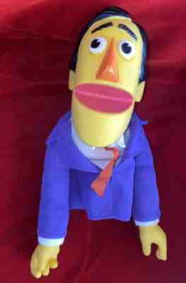 Vintage Rue SESAME STREET Guy Smiley Scarce Vicma Hand Puppet 1976 Jim Henson