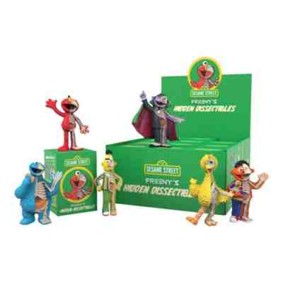 Mighty Jaxx: Freeny's Hidden Dissectible - Sesame Street Blind Box Case of 12