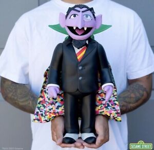 Sesame Street -Count Von Count Premium Supersize Vinyl Figure by Super 7 NIB