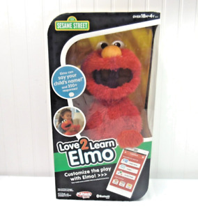 Elmo Love 2 Learn Sesame Street Playskool Interactive Toy NIB