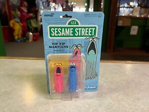 Super7 ReAction 3.75" Figure 4" NIP 2023 Sesame Street YIP YIP MARTIANS