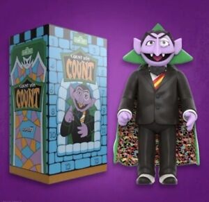 Sesame Street - Count Von Count Premium Supersize Vinyl Figure by Super 7 - NIB