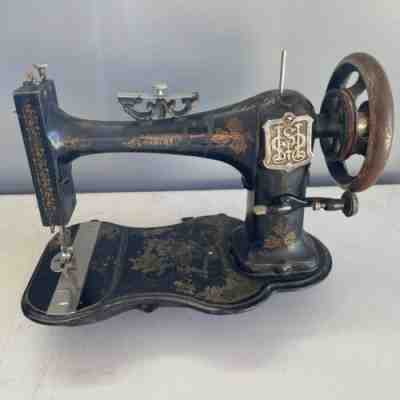 1879 Household Sewing Machine Company Head Antique Vintage Sewing Machine