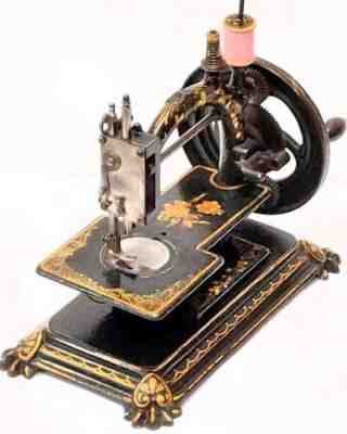 WOW! Antique and rare sewing machine TODDÂ´s CHAMPION circa 1879 machine a coudre