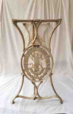 Antique Original Cast Iron 1879 Singer Sewing Machine Base RARE NY