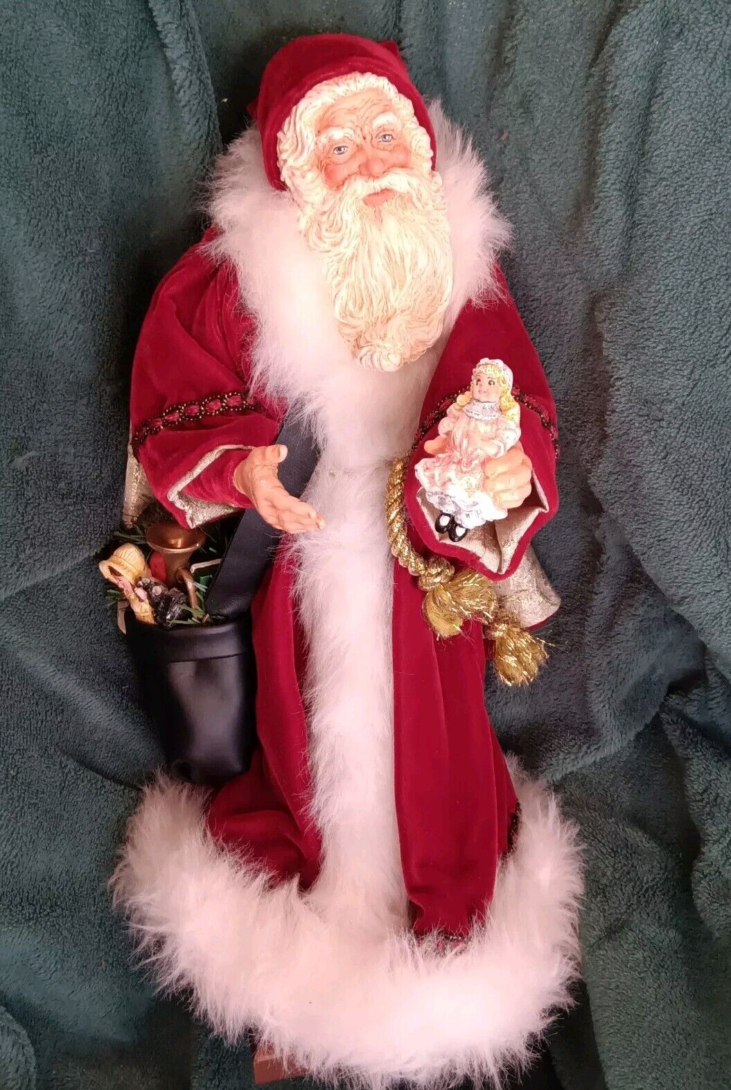 SIMPICH Character Doll “THE GIFT BRINGER” Santa Limited Edition 14 1/2" Tall