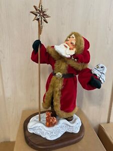 Simpich "The Star Keeper" Santa Christmas Rare /500 Handmade in Colorado USA HTF