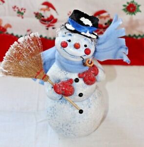 Simpich 2006 Character Doll - Burr Tholomew the Snowman Original Box RARE!