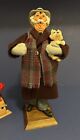 New ListingSimpich Character Doll Man Holding Dog Simpich Doll Handmade USA