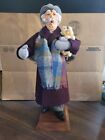 Simpich Caroler McNair & Friend Man With Dog 2004 Double Signature!!!!