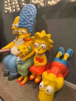 Life Size The Simpsons Movie Theater Display Statues (rare) priced to sell!