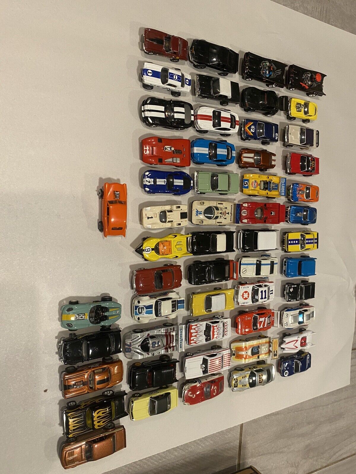 Lot Of 54 Slot Cars Most Are In Mint Condition