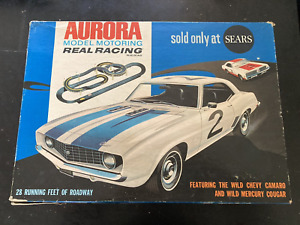 AURORA MODEL MOTORING RACE SET #1981 MONZA BANKED CURVE-COMPLETE