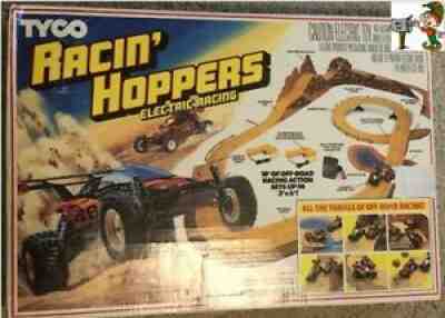 VINTAGE TYCO RACING HOPPERS SLOT CAR SET 6228 COMPLETE w/ORIG BOX & FULLY TESTED