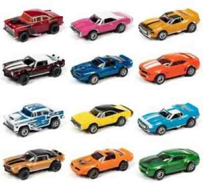 Auto World SC354 R30 Xtraction Muscle Cars 12 Car Assort (nip) Free Ship !!