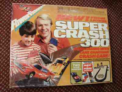 1978 Lionel 3815 Power Passers Super Crash 300 Slot Car Race Set, Mint/OB