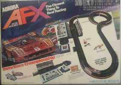 AURORA AFX CLASSIC DATA CONTROL CHAMPIONSHIP RACE SET NEAR MINT CONDITION