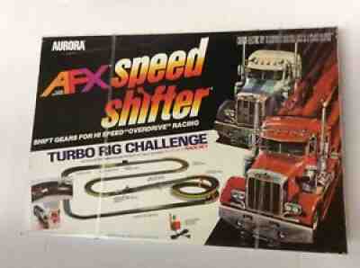 Vintage AFX Aurora HO Speed Shifter Turbo Rig Challenge Set 10052 NIB Sealed