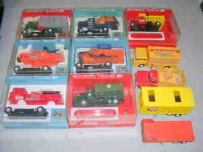 HUGE LOT OF IDEAL MOTORIFIC Cars, Trucks, Trailers in Original Boxes & Track