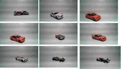 Slot Car Collection Scalextric, Fly, Ninco, and SCX As Pictured