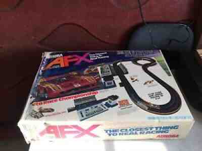 VINTAGE AURORA AFX DATA RACE CHAMPION SET #2708 MINT IN BOX