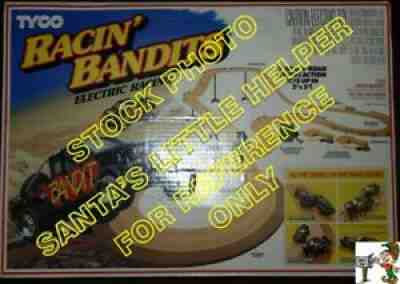 VINTAGE TYCO RACIN BANDITS TURBO HOPPERS SLOT CAR RACING SET 6219 FULLY TESTED