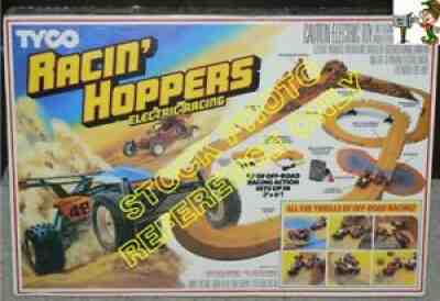 VINTAGE TYCO RACIN TURBO HOPPERS BANDITS SLOT CAR RACING SET 6228 FULLY TESTED