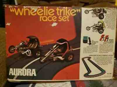 Aurora "Wheelie Trike" Slot Race Set