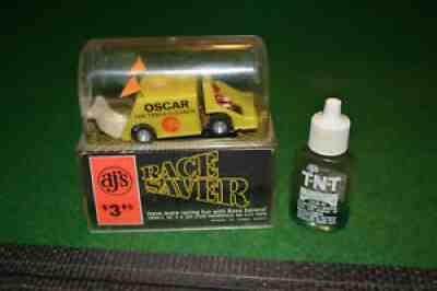 Aurora HO Tjet AJs Oscar The Track Cleaner Slot Car