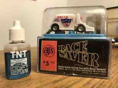 ajâ??s Race Saver. Oscar The Track Cleaner, w/ Bottle Of Cleaner. TK 8500