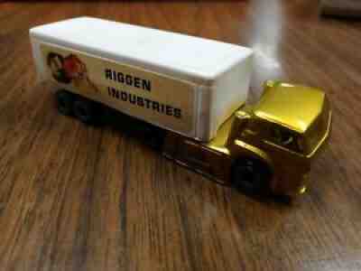 Vintage Riggen Industries Slot Car - Tractor Trailer Rig #TT1 with CaseÂ 