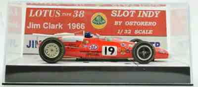 Ostorero Lotus Type 38 STP- Jim Clark -1966 Indy 500 1/32 Scale Slot Car ODG 101