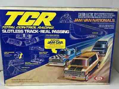 1977 Ideal TCR Total Control Racing SLOTLESS TRACK REAL PASSING Jam Van National