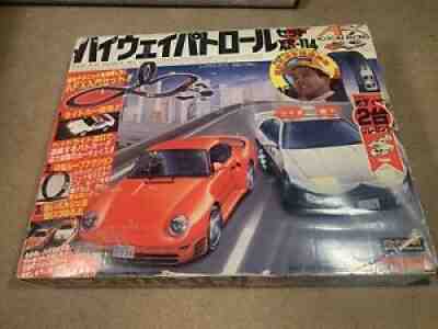 Vintage Tomy AFX Japan Xs-114 Slot Car Highway Patrol Set F1 4 Cars NM EX RARE
