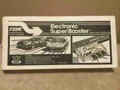 vintage ideal tcr total control racing electronic super booster ho slotless cars