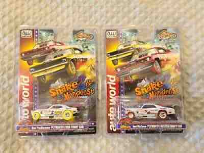 2021 Las Vegas Super Con Exclusive Auto World Snake and Mongoose Chase Set VHTF