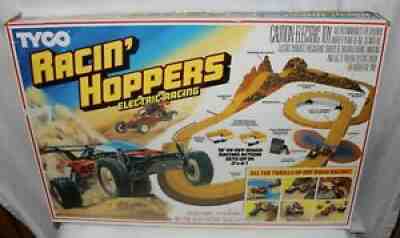VINTAGE TYCO RACIN TURBO HOPPERS BANDITS SLOT CAR RACING SET 6228 FULLY TESTED