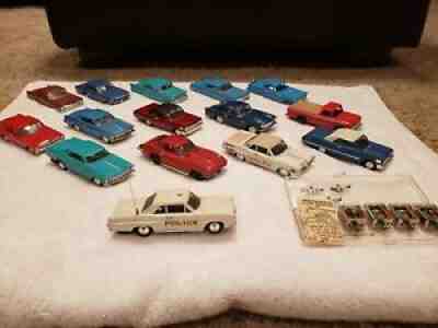 Ideal Motorific Torture Slot Race Track Set Lots Of Cars huge package vintage