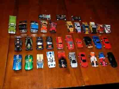 Vintage HO Slot Car Lot of 35 cars - TYCO - A/FX & TCR -