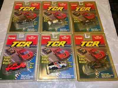 1992 TYCO TCR SLOTLESS CARS RARE MOC