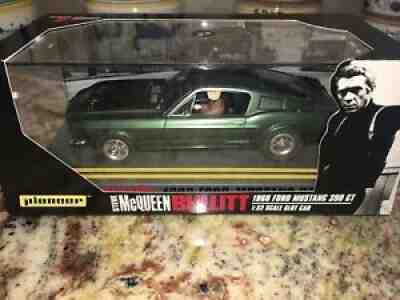 P001 Pioneer Super Rare Pristine Steve McQueen BULLITT 68â?? FORD MUSTANG 390 GT