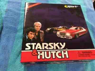 Scalextric STARSKY & HUTCHÂ  76 Torino & 69 Corvette Slot Car Set Mint Condition