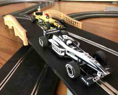 Formula One Scalextric 1:32 Slot Car Track Set C1065T Jordan Honda, Williams BMW