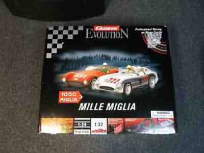 Carrera Mille Miglia Vintage slot car set FREE SHIPPING