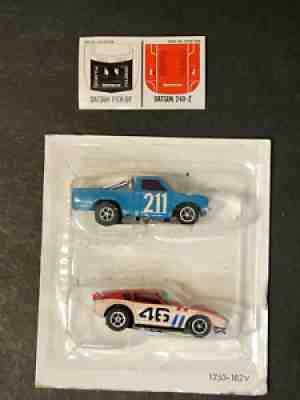 NIP vintage Aurora AFX G-Plus 46 DATSUN 240-Z Pickup Truck 211 Slot Car Polaroid