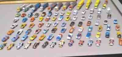 VINTAGE AURORA AFX G-PLUS SLOT CAR COLLECTION CARS & SEMI'S 70's 80's Lot of 93