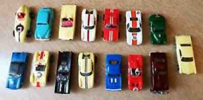 Lot of 15 Original 1960's Aurora Thunderjet 500 T Jets Vibrators Loose, Some Run