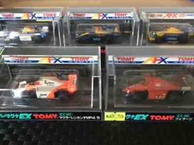 Tomy AFX EX Super G-Plus Slot Cars Lot of 5 Ferrari, Honda, Renault JDM Market