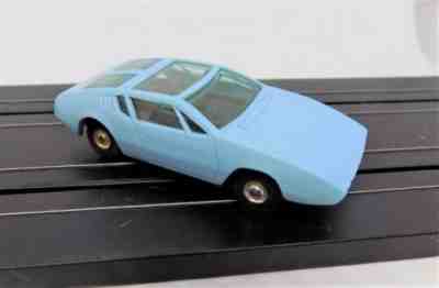 RARE - Baby Blue (NOT Turquoise) Mangusta Mongoose Thunderjet 500 HO Slot Car