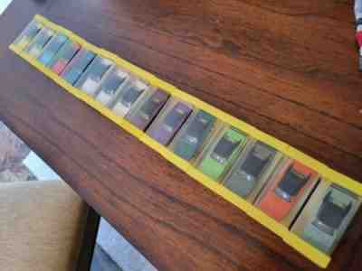 AURORA Dodge Charger # 1407 complete collection HO SLOT CAR all 15 colors